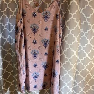 Mauve mid pink rose vintage